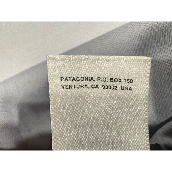 Patagonia Shirt Womens Gray CAPILENE Crew Lightweight Poly Stretch Sz S USA - Picture 7 of 10